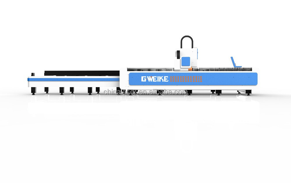 Gweike IPG mitsubishi metal fiber cement board laser cutting machine price LF3015GC