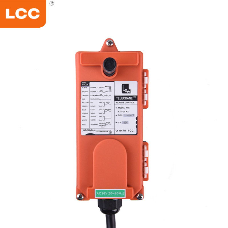 F21-E1 industry 220v universal wireless transmitter and receiver rc crane remote control push button switch