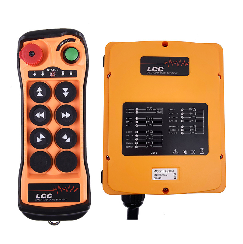 Q606 LCC factory price industrial radio 12v remote control on off switch