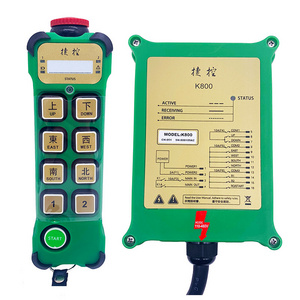 K800 JUUKO 8 button radio remote control switch 12 volt for cranes