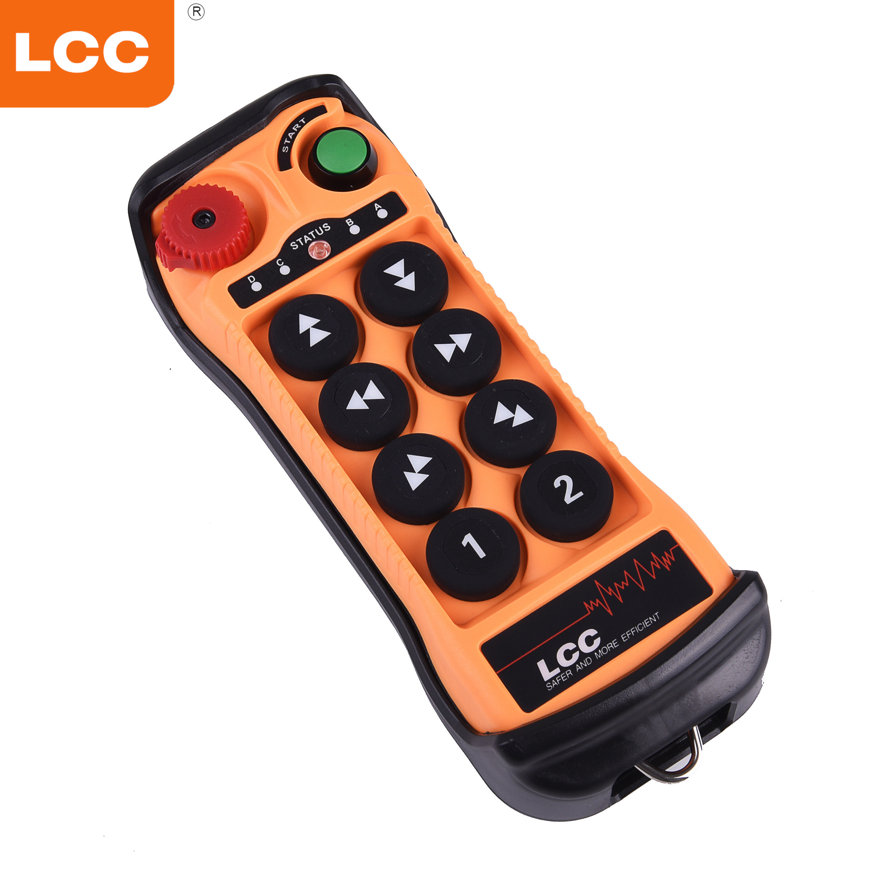 New product telecontrol industrial 8 channel crane wireless rf remote control 12v toggle switch