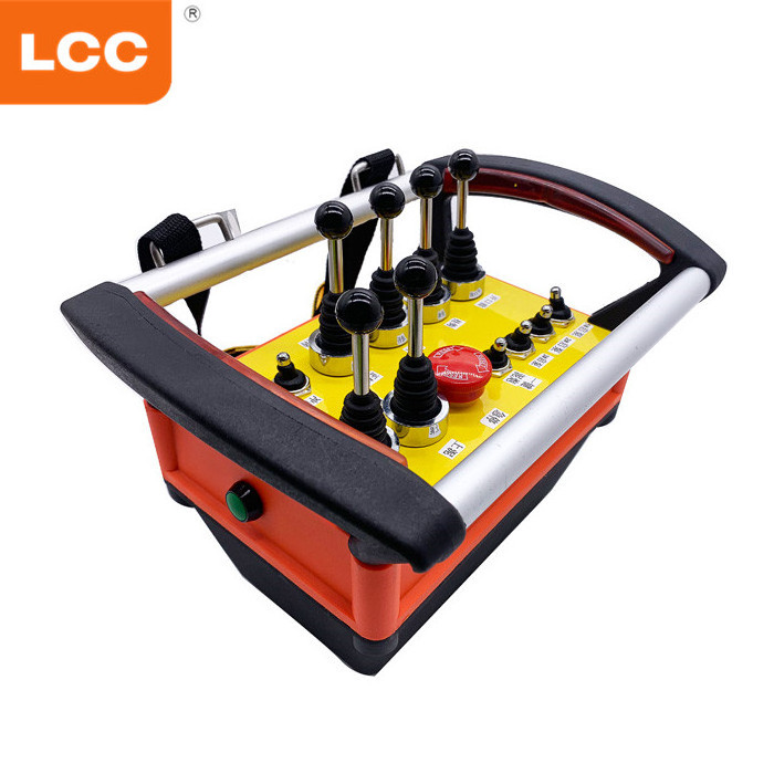 Customized 1km long range wireless crane joystick remote control on off switch