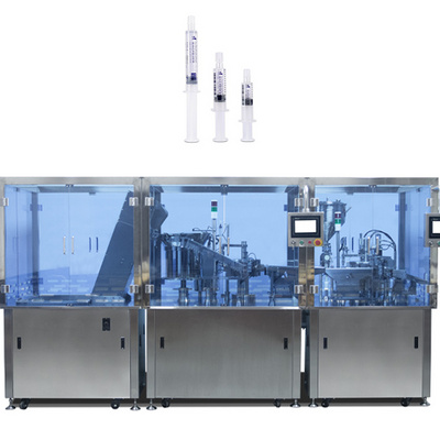 Automatic Pre-sterilized Glass Vaccine Plugging Pre-filled Prefilled Gel Syringe Filling Machine