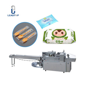 Automatic High Speed Pillow Packing Machine Flow Packing Machine Toilet Soap Bar Film Bag Packaging Machine