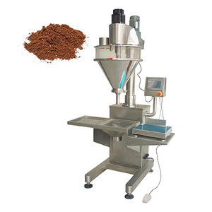 Factory Direct Sales Semi Automatic Bag Spice Powder Auger Filling Weighting Filler