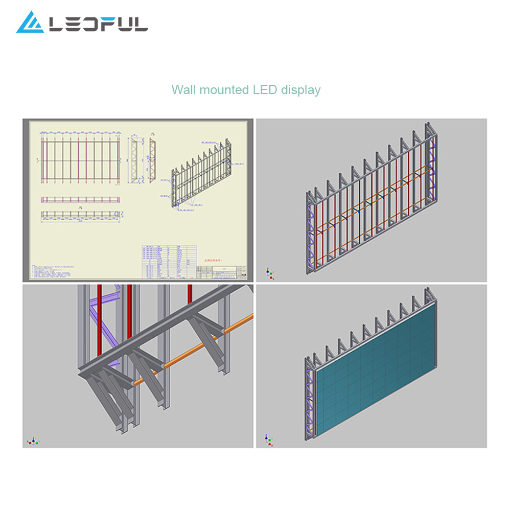 Outdoor P10 P8 P6 LED Advertising Screen Display Board LED Video Wall Digital Advertising Screen