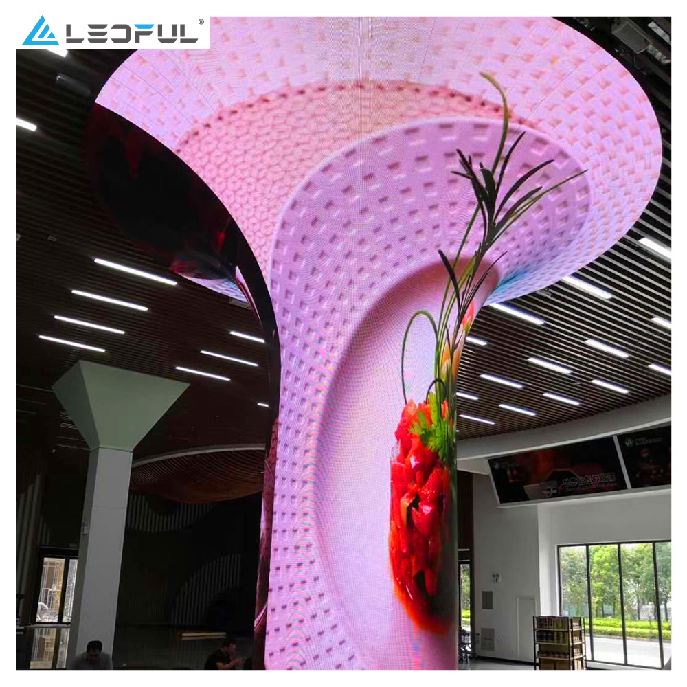 P4 Flexible LED Indoor Display Billboard LED Sphere Ball Screen Display