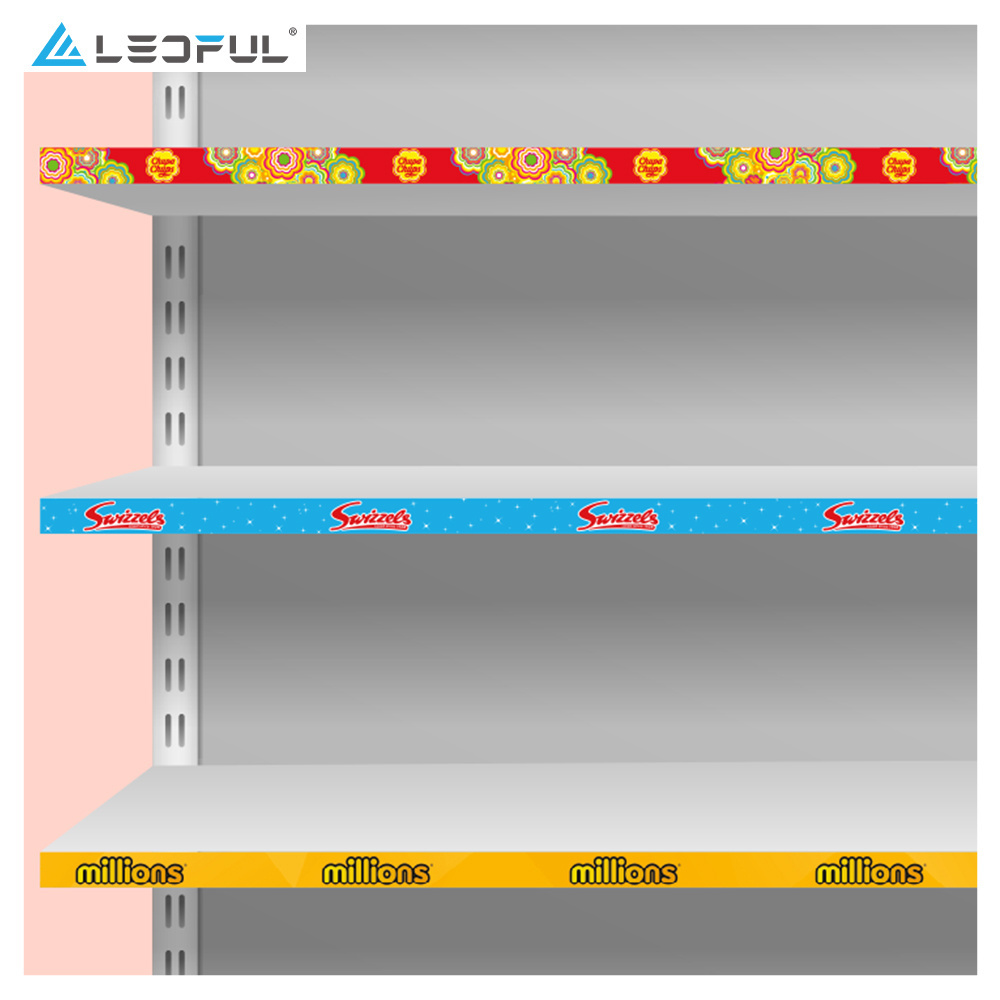 Digital LED Sign P1.25 1.25MM COD Shelf Screen Ultra HD LED Strip Display Screen For Supermarket