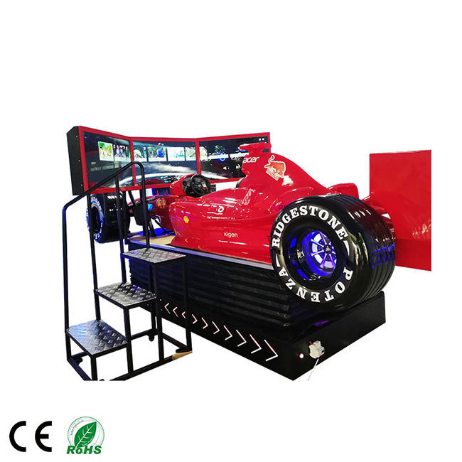 Exciting  9d virtual reality Racing Simulator F1 Car Driving GAME  VR SIMULATOR 9D