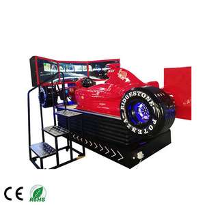 Exciting  9d virtual reality Racing Simulator F1 Car Driving GAME  VR SIMULATOR 9D