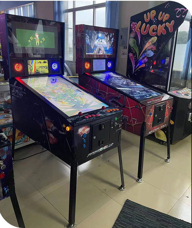 Hot Sale indoor amusement game machine  Coin Operate Virtual Pinball Arcade Redemptiom Ticket Arcade Game Machine