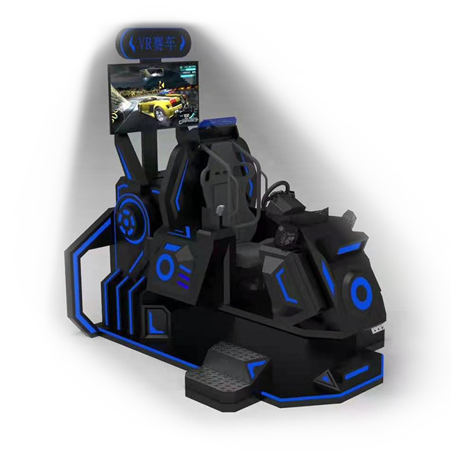 China Lehong  Virtual Reality Arcade Machines 360 Vr Chair 360 Roller Coaster Vr car racing Simulator game machine