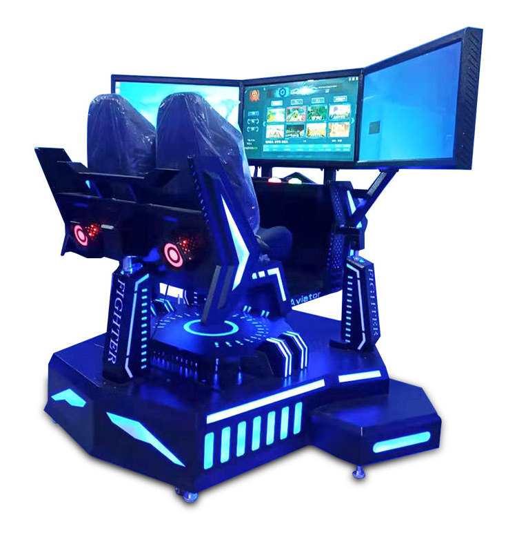 Hydraulic F1 Racing  Simulator 3 Screen Virtual Reality VR Games Indoor Amusement Park Product For Sale