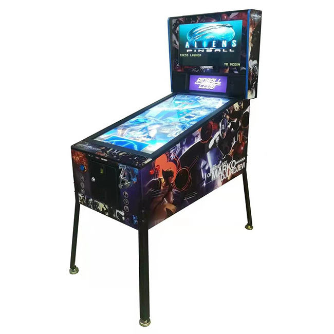 Hot Sale indoor amusement game machine  Coin Operate Virtual Pinball Arcade Redemptiom Ticket Arcade Game Machine