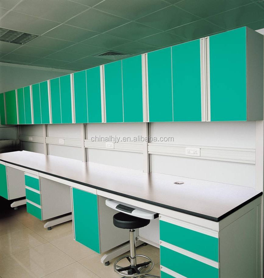 Laboratory wall storage cabinet