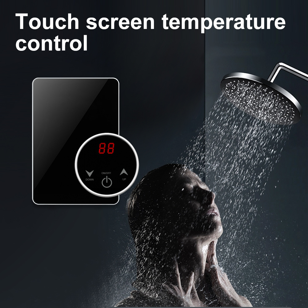 Hot water geyser instant heating bathroom hot water instant boiler whole house electric tankless shower