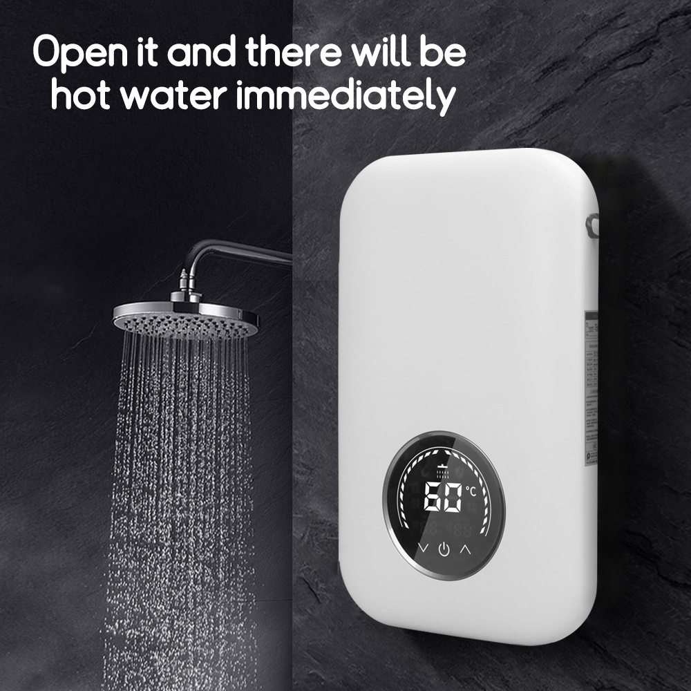 Calentador De Agua Electrico 110v Water Heater Mini Water Heater 110 Volts Electric Instant Hot Water Shower Heater Shower