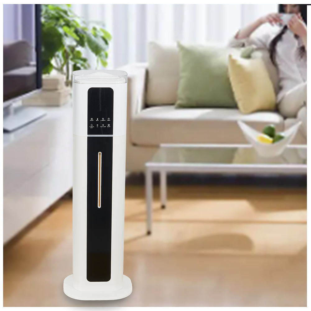 H20 Industrial Ultrasonic Air Remote Control White Stand Humidifier Cool Mist For Bedroom Home Hotel