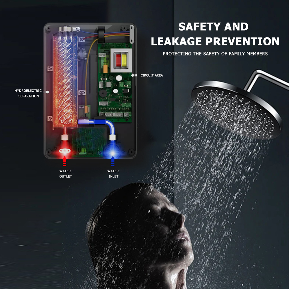 Endless Hot Water Used Instant Electric Hot Water Heater Tankless Intelligent Water Heater