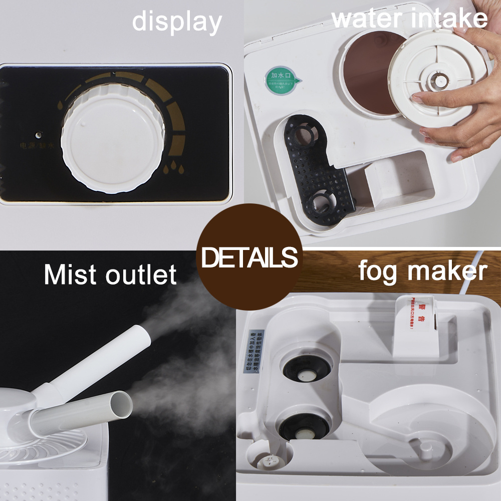 Wholesale Ultrasonic Cool Mist Anti Gravity Water Drop Transparent Essential Aroma Oil Diffuser Air Purifier Humidifier