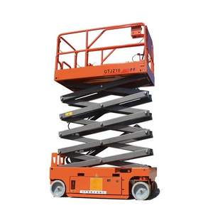 ZTGTJZ-12 Self propelled scissor lift 2 people man lift electric scissor lifts