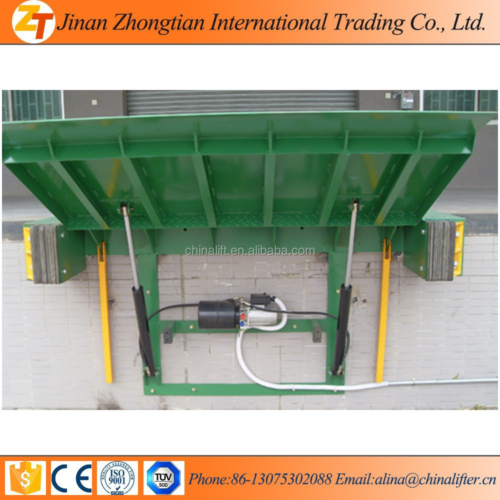 2024 Hot sale - 10 ton hydraulic stationary ramp for horse trailer/container unloading equipment