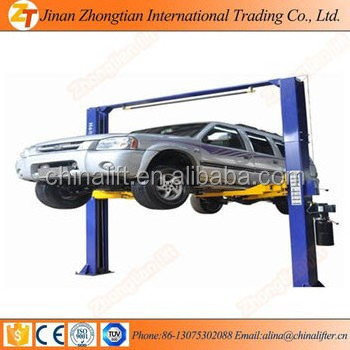 Handle automobile hydraulic tire service lift with high quality/2 post car lift