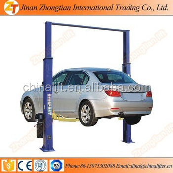 Handle automobile hydraulic tire service lift with high quality/2 post car lift