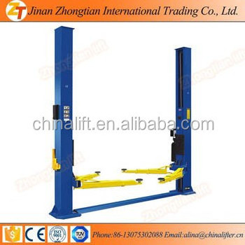 Handle automobile hydraulic tire service lift with high quality/2 post car lift