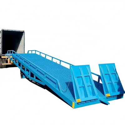 ZTCL  Mobile Loading Dock Ramp Steel Mobile Forklift ramp Yard Dock Ramp for container