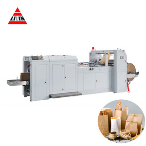 Factory Price Fully Automatic LSD-700 khaki V-bottom Paper Bag Making Machine for Kraft Paper Bag Making