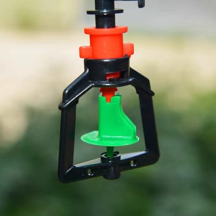 Hanging Fog Nozzles With Valve Cross Misting Sprinkler Garden Irrigation System Watering kits