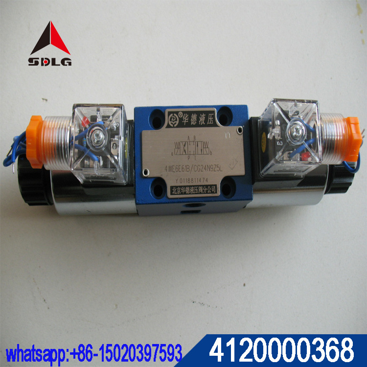 Sdlg G9190 Motor Grader Spare Parts 4120000368 Solenoid Valve 4we6e61b/Cg24nz4b08