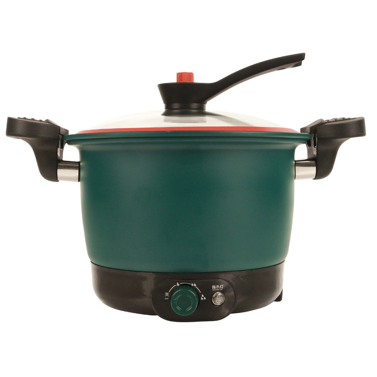 2023 Hot selling high-quality enamel cast iron pressure cooker, household non stick pan, frying pan