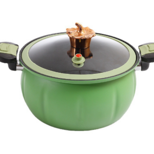 2023 Best Selling New Pumpkin Cast Iron Micro Pressure Pot Soup Pot