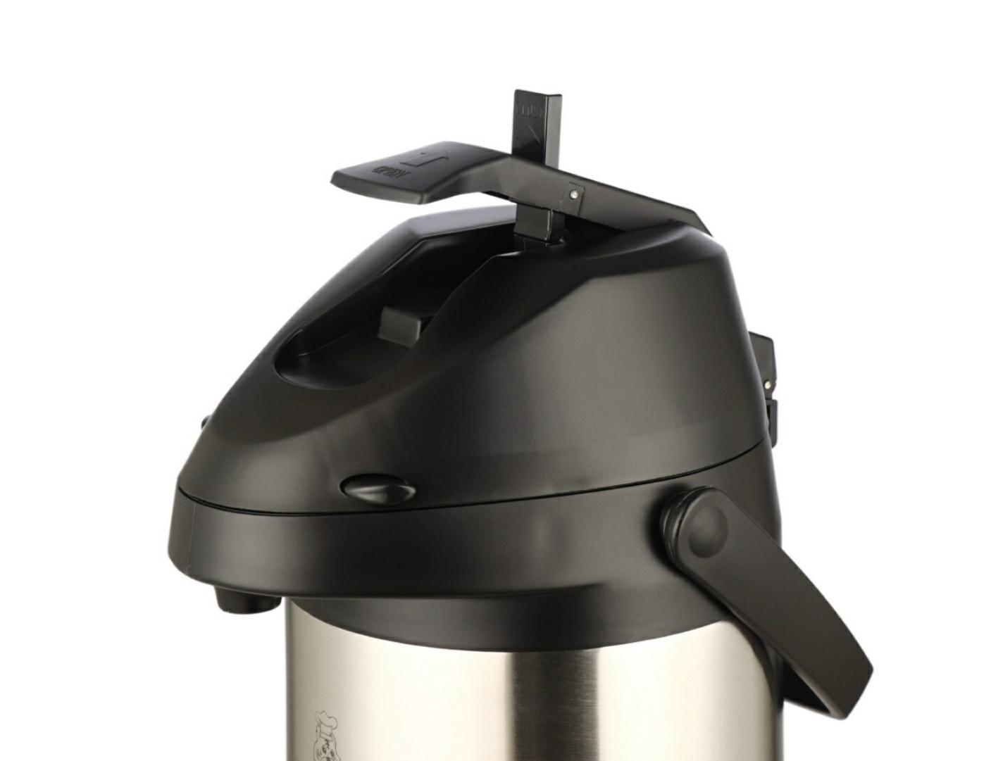 Custom Logo 3/4/5/6L Air Pressure Pot Large Capacity Stainless Steel Airpot Coffee Pot Vacuum Thermos Insulated Water Kettle