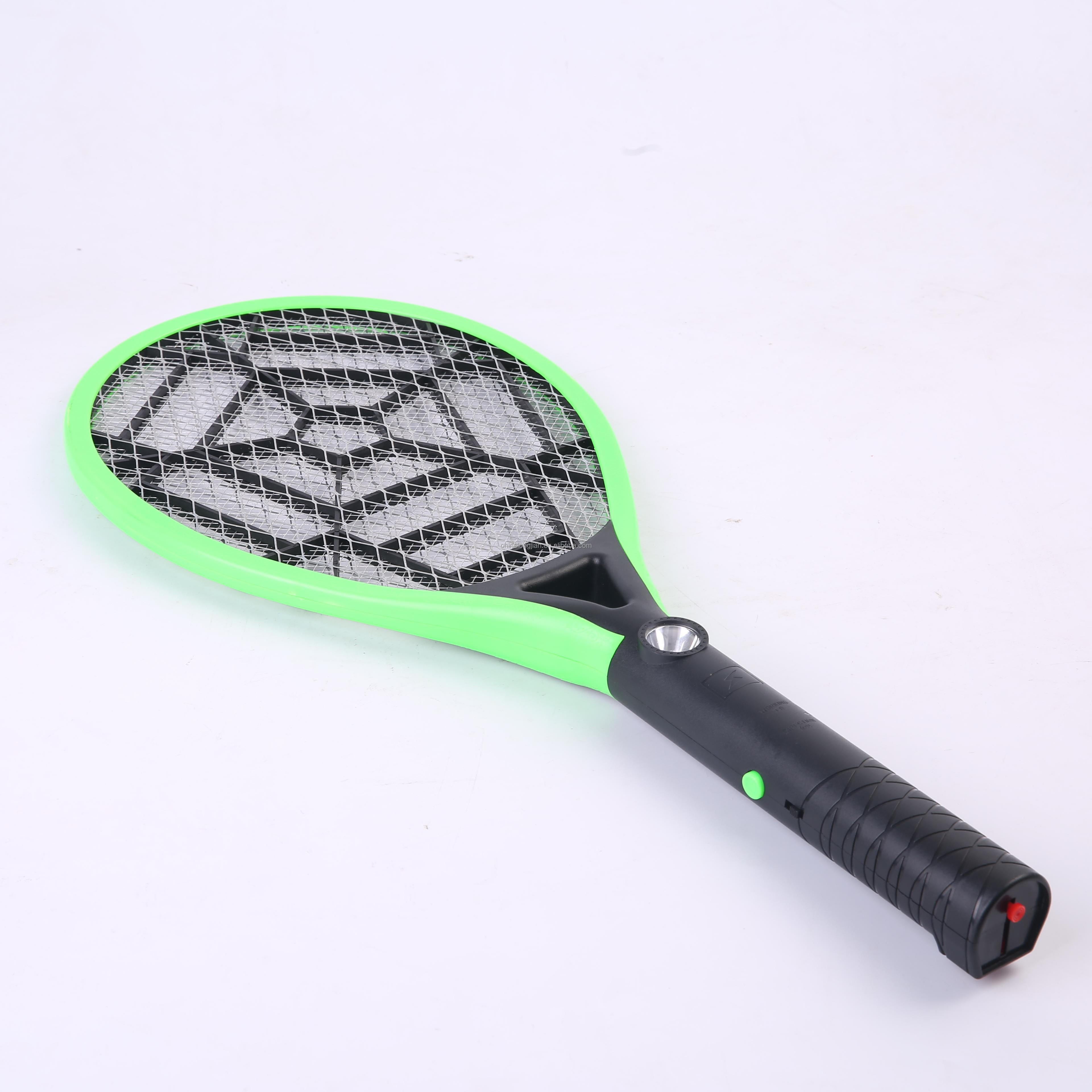 Design Custom Led Rechargeable Electric Mosquito Swatter Handheld Mosquito Killing Bat