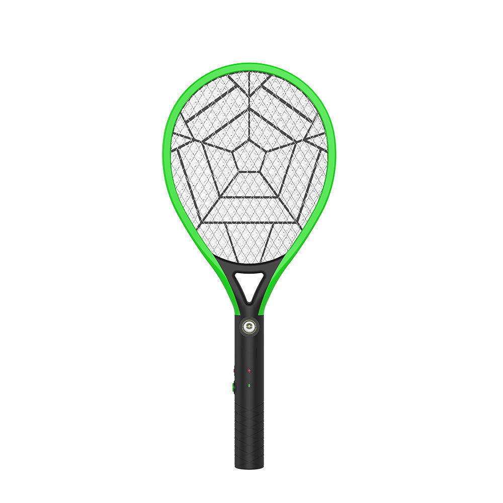 Top Sales Rechargeable Electric Fly Swatter Portable Mosquito Killing Swatter Racket