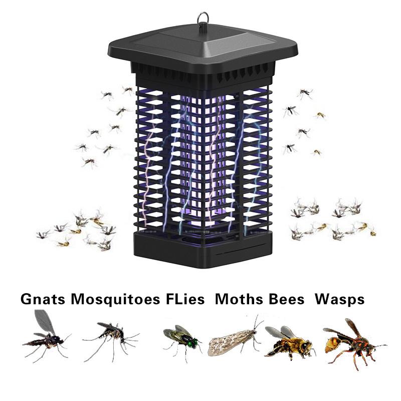 Bug Zapper Powered Electric Mosquito Zappers for Outdoor and Indoor, Waterproof Insect Fly Pest Attractant Trap, 4200V Color Box