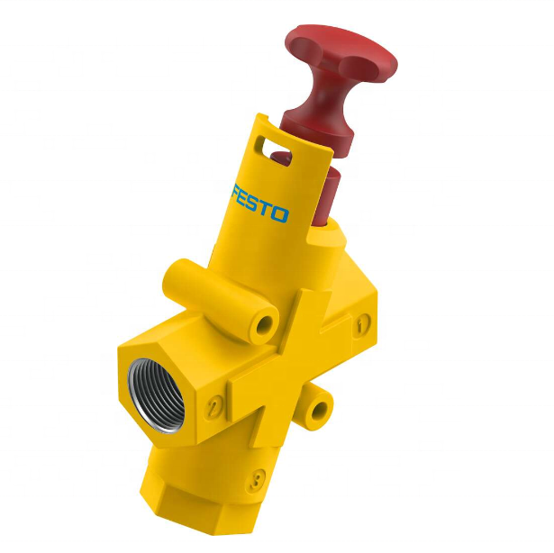 New Shut-off valve HE-G1-LO Two-position three-way valve,  on-off valve for compressed air handling double electronic control