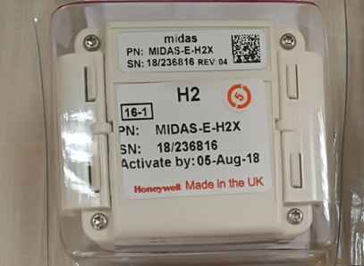 HONEYWELL MIDAS-E-PH3 CO2 TRANSMITTER WITH SENSOR CARTRIDGE GAS DETECTOR