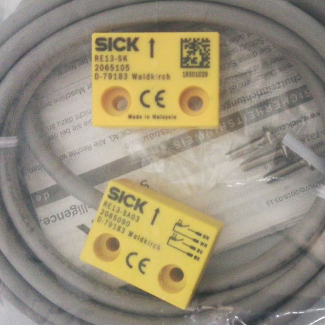 Hot sales Sick RE13-SK non-contact safety switch with magnetic actuator magnetic principle and two normally open contacts