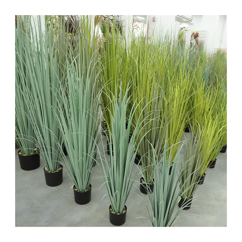 Wholesale New Design Artificial Reed Big Grass Bonsai Large Onion Grass Reed Artificial Plant