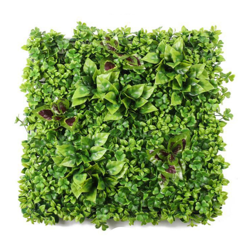 High Quality New Design Vertical Grass Wall Garden Customize Hanging Decor Artificial Grass Green Leaves Wall