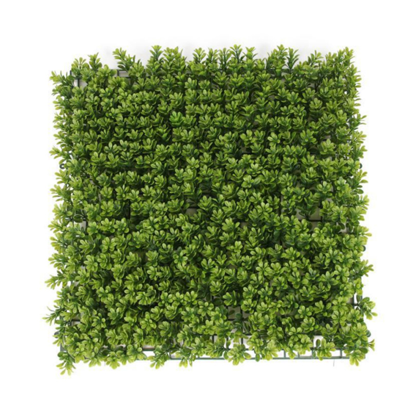 Artificial High Quality Garden Balcony Decor Artificial Boxwood Greenery Hedge Backdrop Grass Hedge Fence Vertical Wall Panels