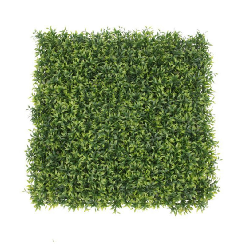 Artificial High Quality Garden Balcony Decor Artificial Boxwood Greenery Hedge Backdrop Grass Hedge Fence Vertical Wall Panels