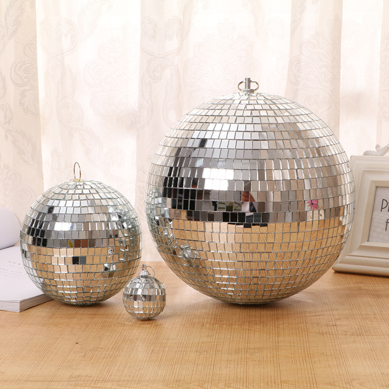 Wholesale Shatterproof Custom Party Gift Mirror Ball Disco Christmas Balls For Hanging Decoration