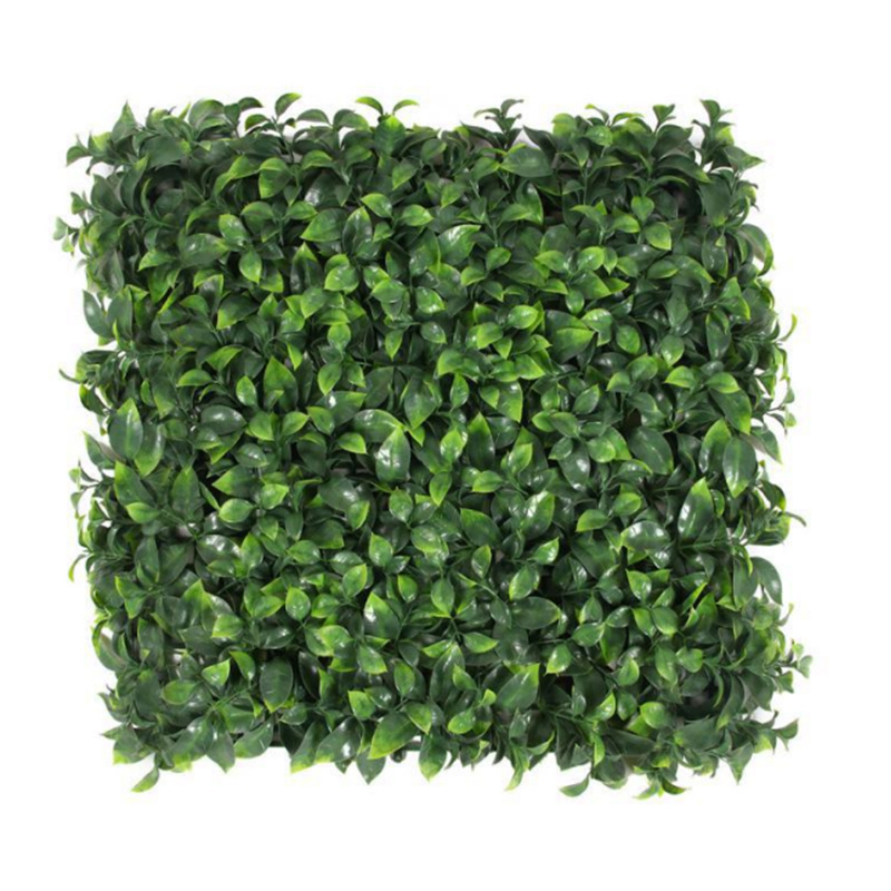 J Artificial Para Plants Privacy Greenery Faux Grass Wall Decor Panels Grass Wall Plastic Artificial Boxwood Anti-UV Grass Panel