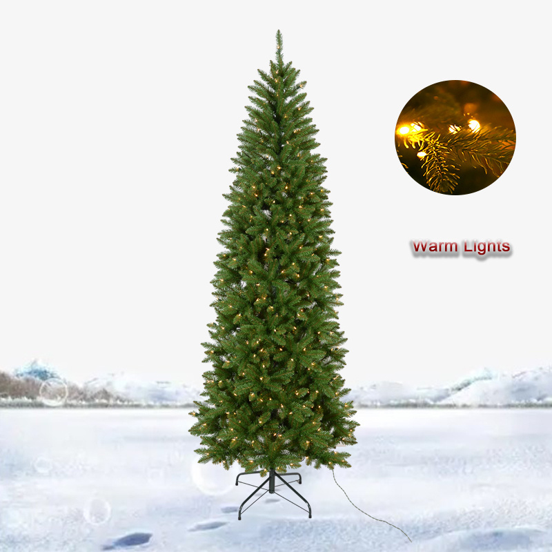 Wholesale High Quality 7.5ft Artificial Led Light Christmas Tree Arbol De Navidad