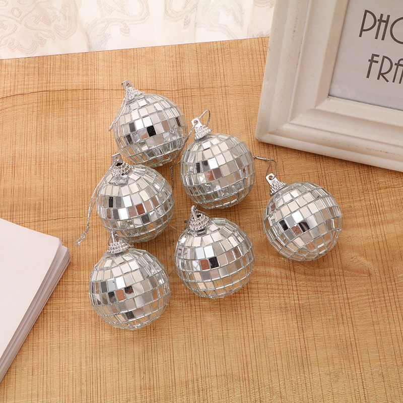 Wholesale Shatterproof Custom Party Gift Mirror Ball Disco Christmas Balls For Hanging Decoration